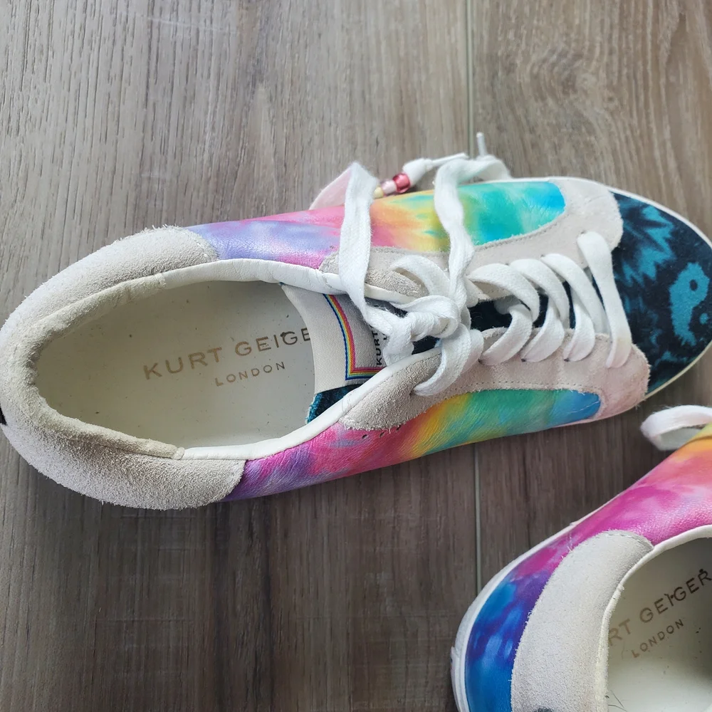 Kurt Geiger Multicolor Tie-Dye Sneakers
